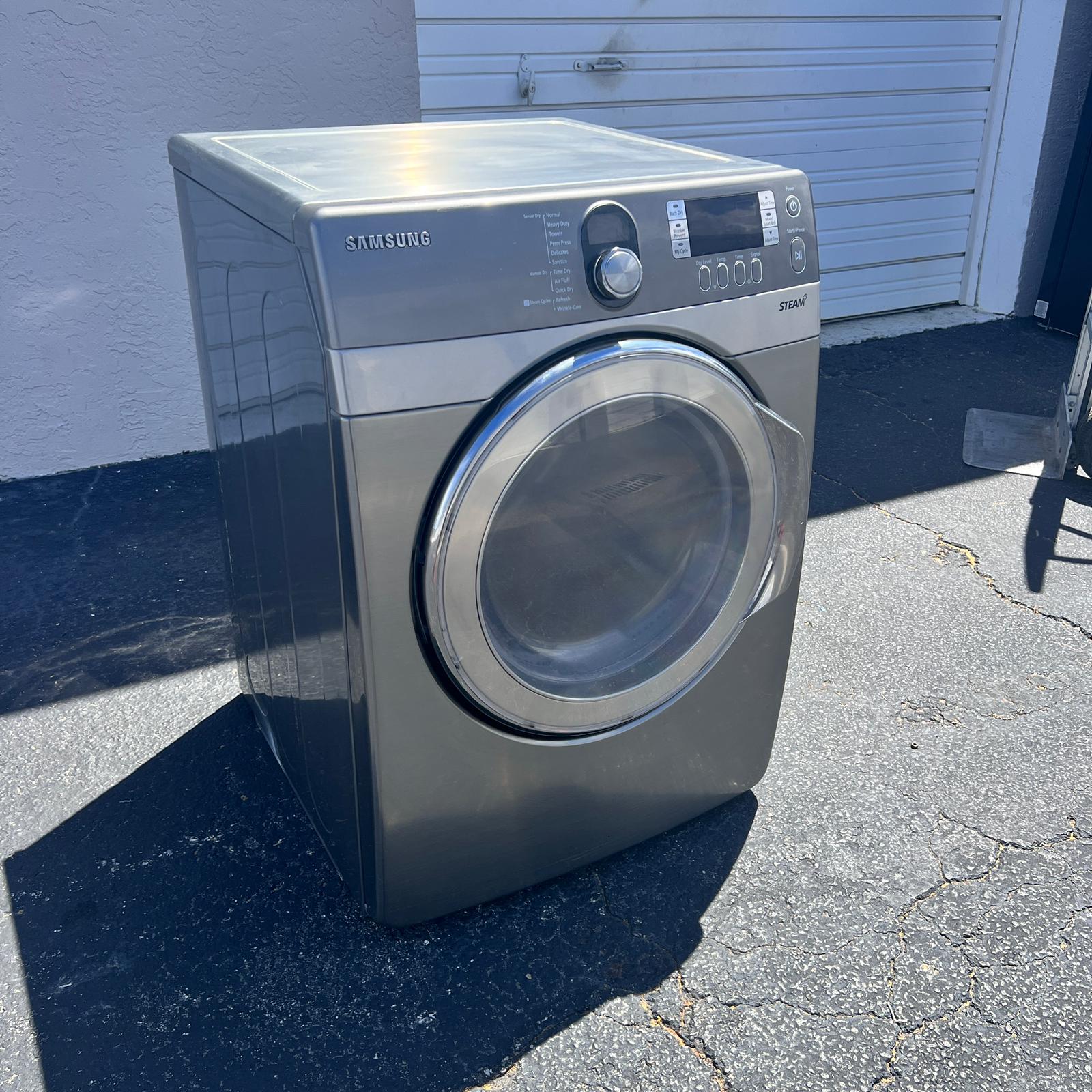 Samsung Electric Dryer Front Load - Silver Samsung Electric Dryer Front Load - Silver
